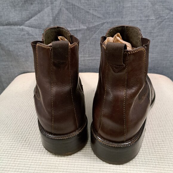Cole Haan Men Leather Chukka Boots Brown Size 9.5 Brazil - Picture 5 of 12